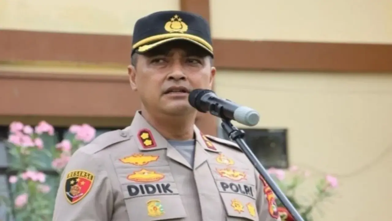 Kapolres Bima Kota AKBP Didik Putra Kuncoro Terlibat Kasus Narkoba. (Antara)