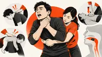 Infografis: Tahapan Pertolongan Saat Tersedak