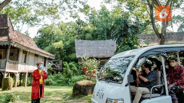 Menparekraf di Taman Nusa Bali