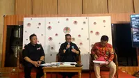 Konferensi Pers Diseminasi Capaian Kerja Ditjen Penegakan Hukum Lingkungan Hidup dan Kehutanan 2024 (Gakkum LHK) di Jakarta pada Jumat, 27 Desember 2024. (dok Liputan6.com/Maheza Nurmiagita)