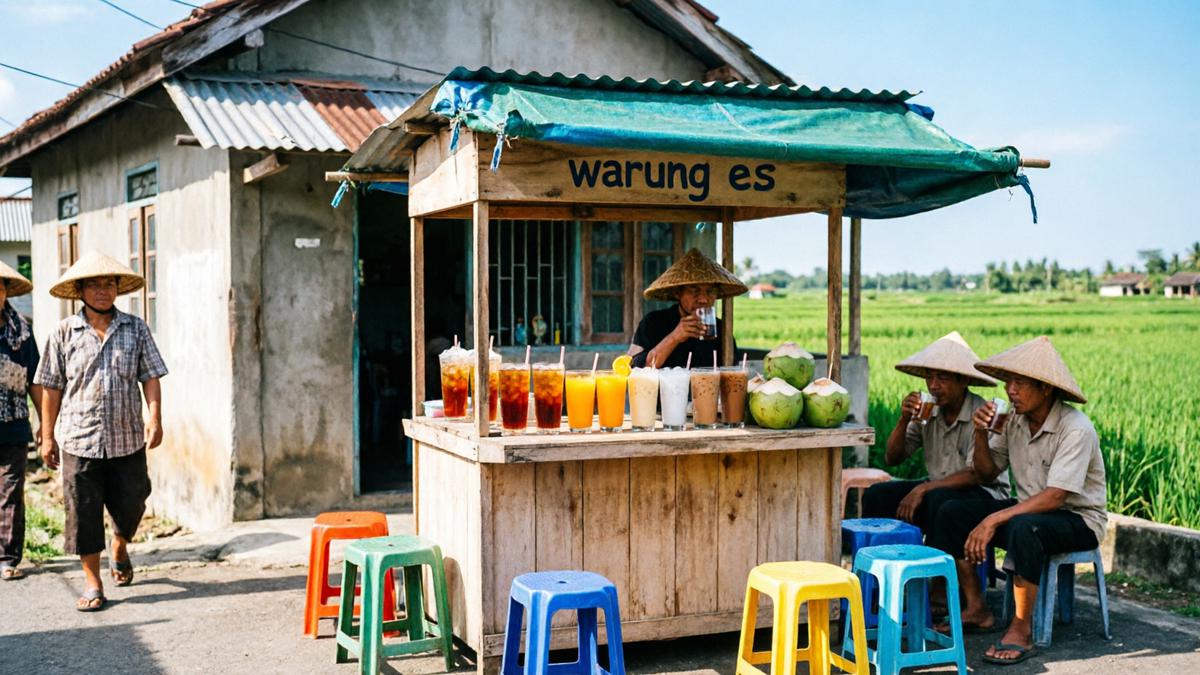 10 Inspirasi Warung Kecil Depan Rumah yang Cocok Dekat Area Persawahan, Mudah Dikelola
