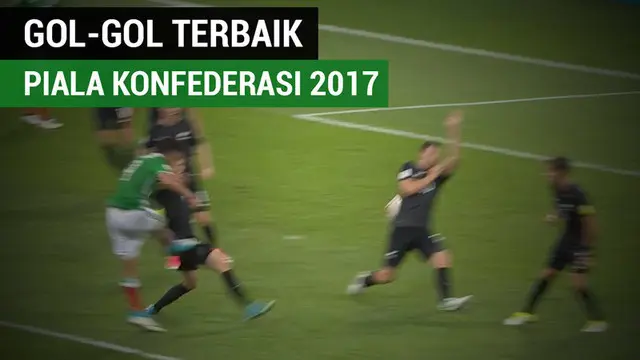 Berita video gol-gol terbaik yang sudah tercipta di Piala Konfederasi 2017 hingga game kedua fase grup. Gol siapa saja yang masuk daftar?