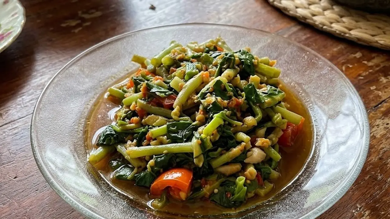 Cara Masak Sayur Eceng Gondok