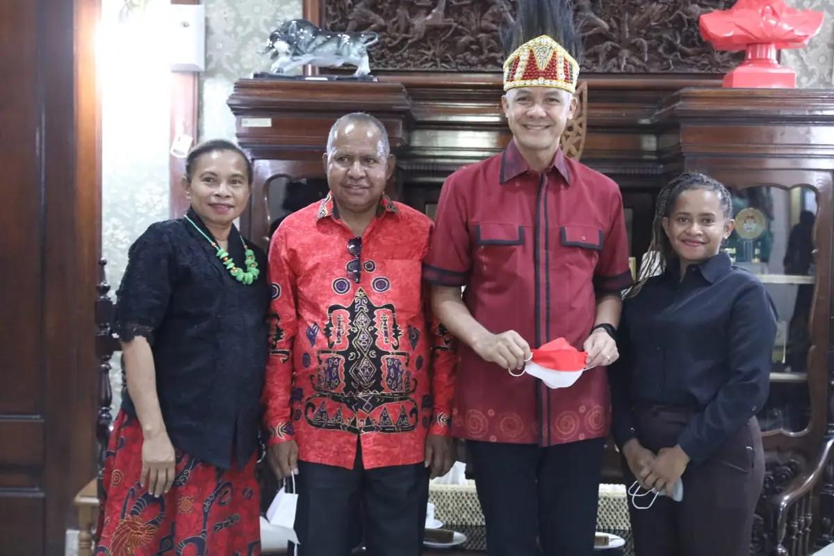 Gubernur Jawa Tengah Ganjar Pranowo.