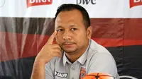 Pelatih Pusamania Borneo FC (PBFC), Ricky Nelson (Foto: Kukuh Saokani)