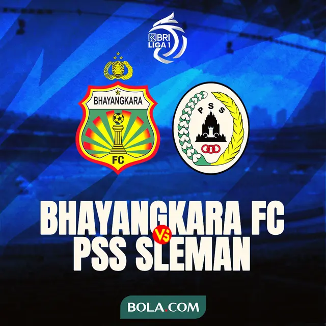BRI Liga 1 - Bhayangkara FC Vs PSS Sleman