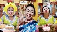 Potret Tante Lala saat tengah melakukan endorsement. (Sumber: TikTok @tantelalapunyacerita)