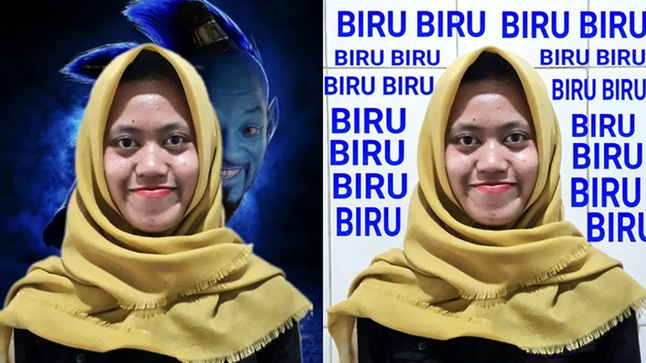 Wanita Ini Minta Diedit Fotonya Diberi Latar Biru, 7 Hasilnya Bikin Geleng Kepala