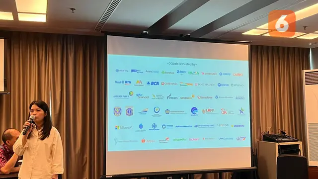 Peluncuran AI Training Center dari DQLab UMN. Liputan6.com/Reanthonio Oktovier Sinanu