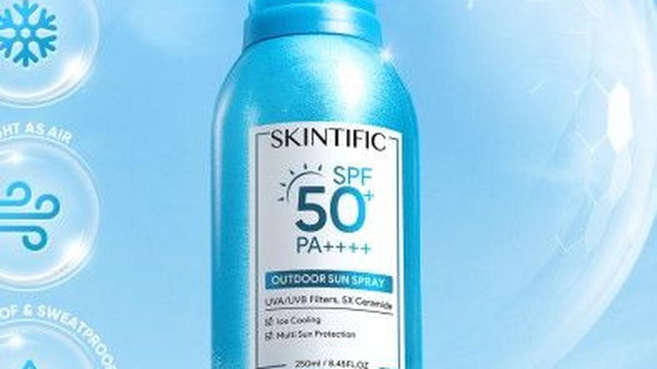 7. Skintific Outdoor Sun Spray SPF50+ PA++++<br>