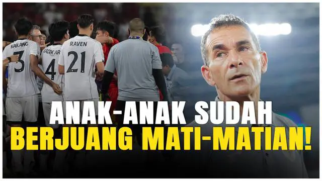 VIDEO: Gerald Vanenburg Akui Kegagalan, Tetap Puji Perjuangan Timnas Indonesia U-23