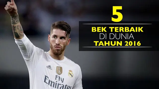 Video 5 bek paling sulti dilewati di dunia, di antaranya Sergio Ramos dan Gerard Pique dari Real Madrid dan Barcelona.