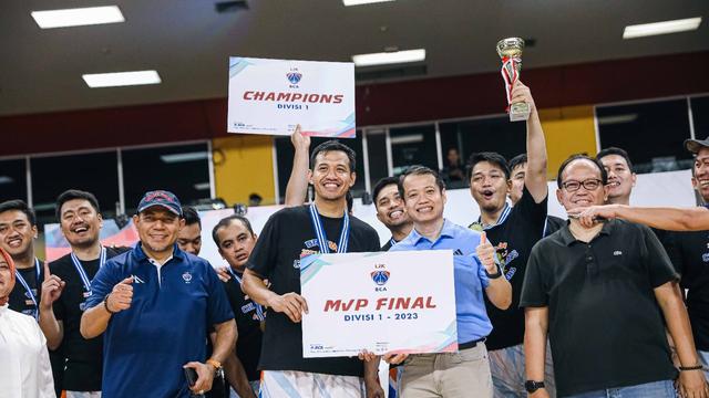 Sejarah Tercipta! Tim Basket Putra & Putri BRI Juara di Liga Jasa Keuangan 2023