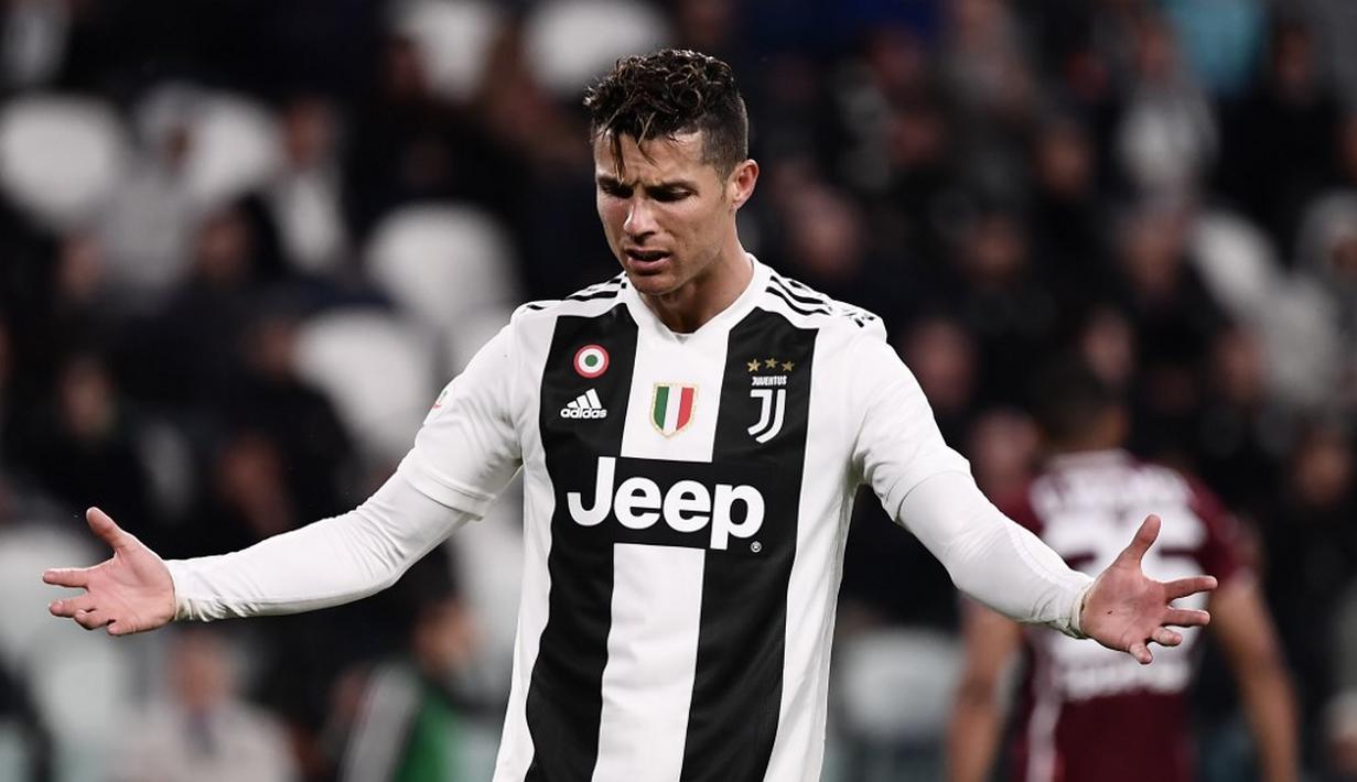 4. Cristiano Ronaldo (Juventus) - 6 gol dan 2 assist (AFP/Marco Bertorello)