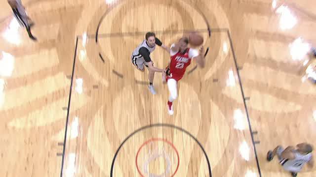 Berita video game recap NBA 2017-2018 antara New Orleans Pelicans melawan San Antonio Spurs dengan skor 122-98.