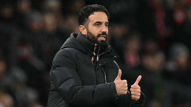 Foto: Senyum Semringah Ruben Amorim saat Raih Kemenangan Perdana Bersama Manchester United
