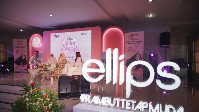 Ellips Shine Sister Dorong Mahasiswa USU Tampil Pede dengan Rambut Tetap Muda