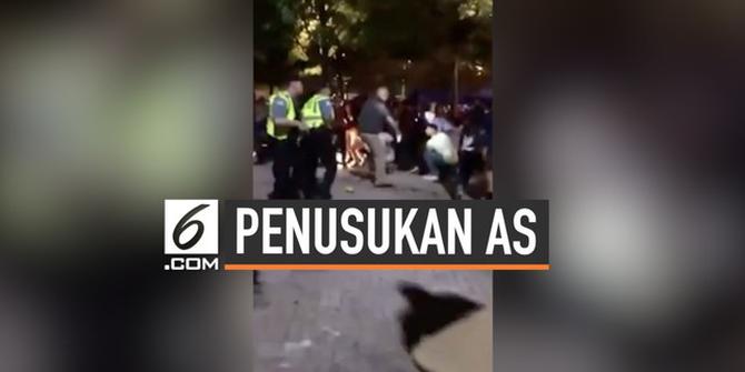 VIDEO: Tiga Orang Ditusuk Saat Perayaan Kemerdekaan AS