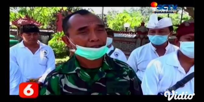 VIDEO: Kegiatan Melasti dan Pawai Ogoh-Ogoh di Pura Segara Surabaya Batal