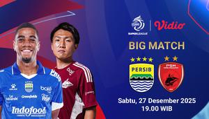 Saksikan Live Streaming BRI Super League Pekan ke-8: Persib Bandung vs PSM Makassar, Eksklusif di Vidio.