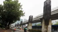 Mensesneg Belum Putuskan Nasib Pembongkaran Tiang Monorel Kawasan Senayan