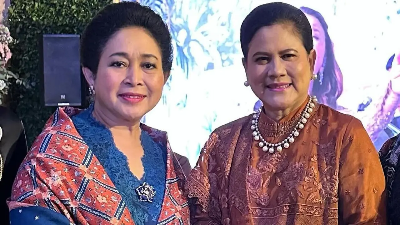 Titiek Soeharto dan Iriana Jokowi