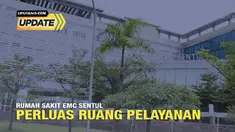 EMC Healthcare berkomitmen memberikan pelayaanan medis dengan membagun perluasan Gedung baru RS EMC Sentul yang nantinya berdiri 5 lantai dengan total luas bangunan 10.361 meter persegi yang terkoneksi dengan Gedung RS EMC Sentul saat ini.