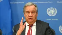 Sekretaris Jenderal Perserikatan Bangsa-Bangsa (Sekjen PBB) António Guterres. (AFP)