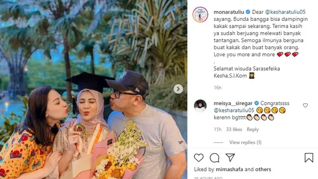 Mona Ratuliu dan Kesha Ratuliu