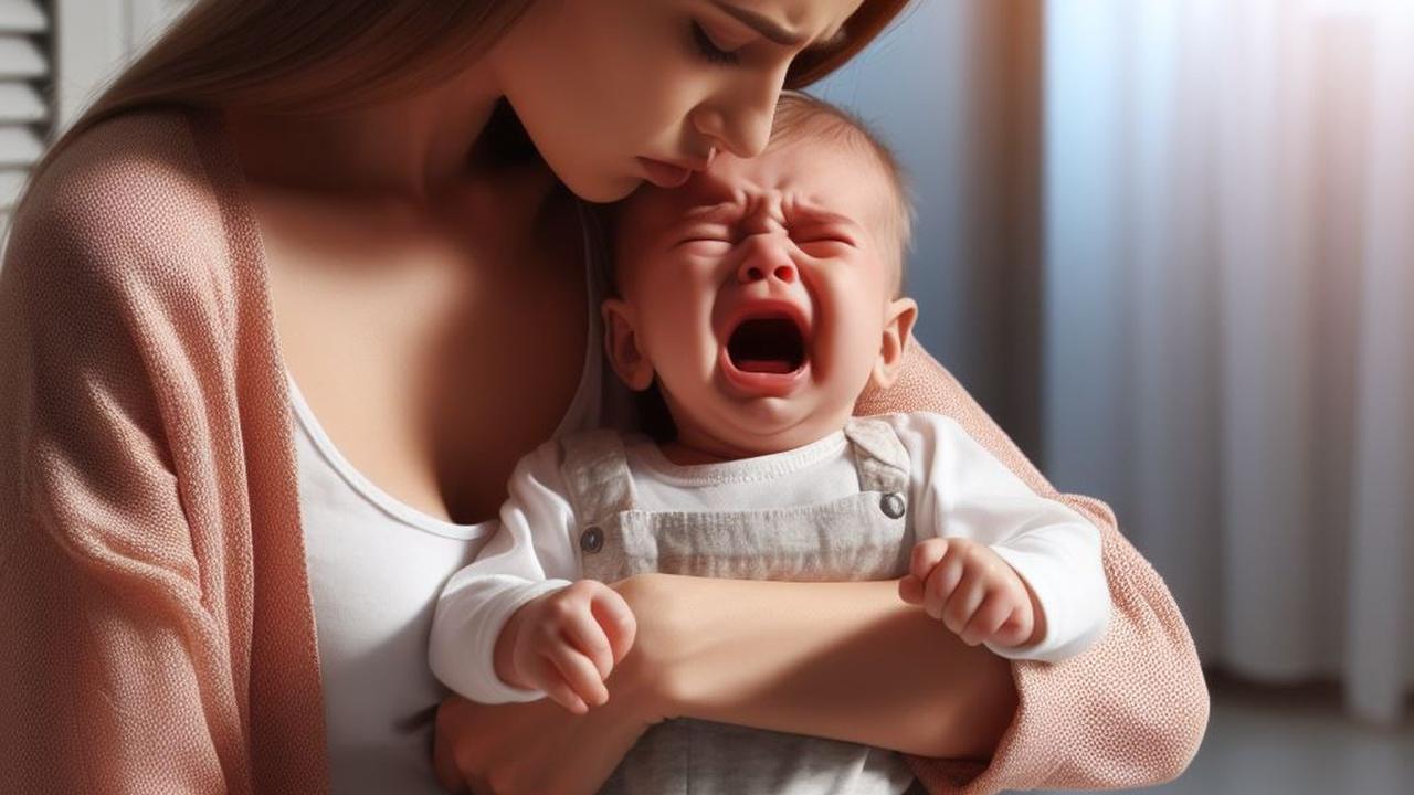 Ilustrasi Bayi Menangis