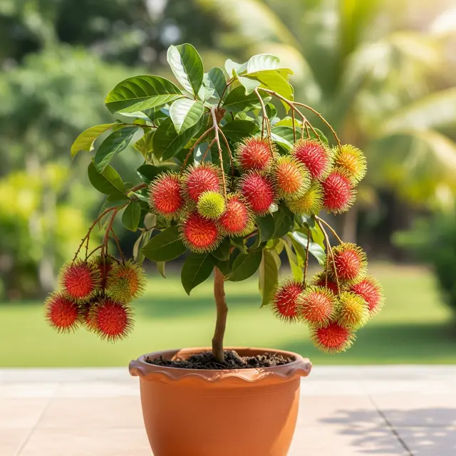 Cara Menanam Pohon Rambutan dari Biji di Pot