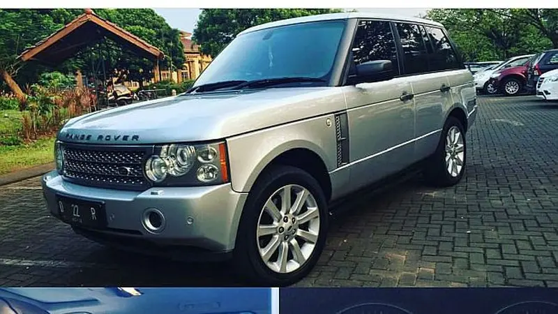 Range Rover milik Julia Perez yang dijual untuk kebutuhan pembangunan mesjid di Papua (ist)