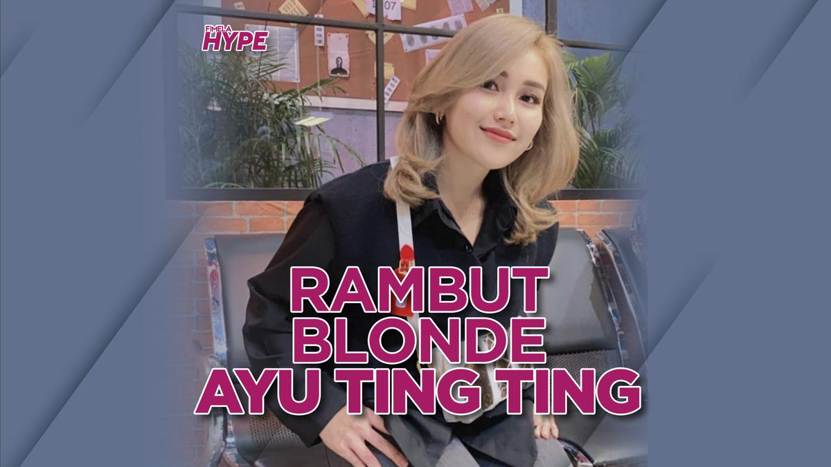 Berambut Blonde, Ayu Ting Ting Makin Mirip Idol Korea - Entertainment
