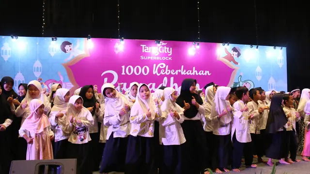 Berbagi Berkah Ramadan dengan 1000 Anak Yatim