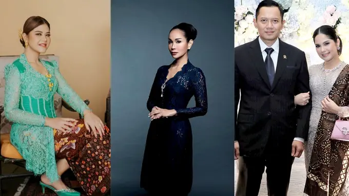 Adu Gaya Anggun Kahiyang Ayu, Loemongga Haoemasan, dan Annisa Pohan Kenakan Kebaya di Hari Kartini