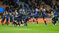 Sementara Lecce juga akan main tandang, yakni melawan Atalanta pada 30 Desember 2023. (AP Photo/Luca Bruno)