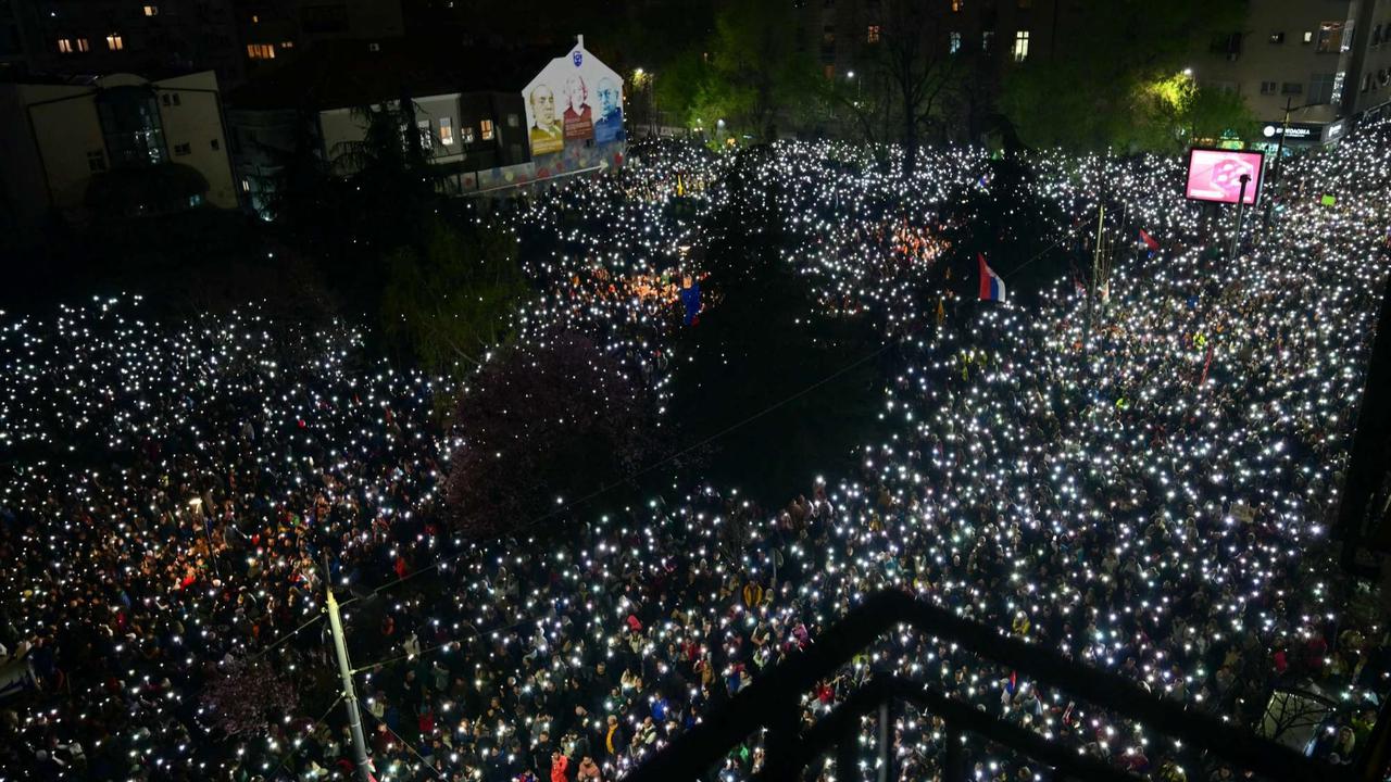 Demo Antikorupsi Terbesar Guncang Serbia