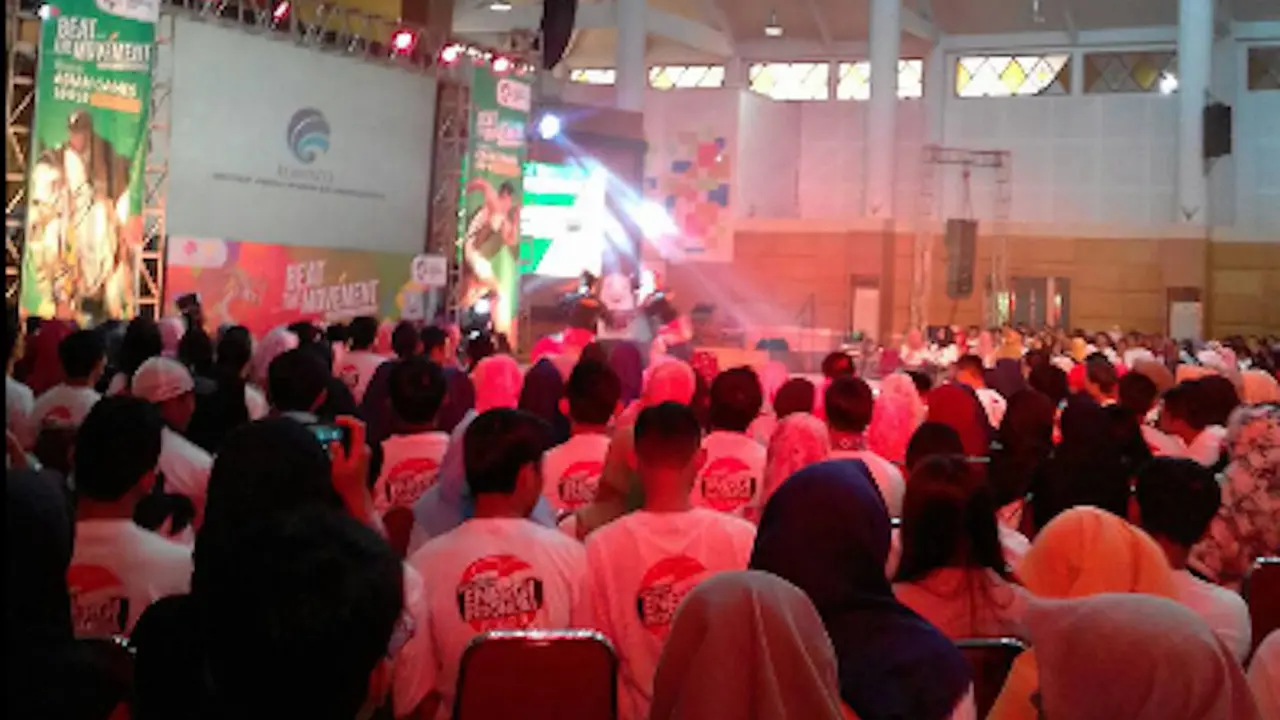 Lebih Dari 2000 Anak Muda Antusias Dukung Asian Games 2018