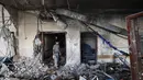 Militer Israel juga mengatakan bahwa serangan itu menargetkan Aslih dan menuduhnya beroperasi untuk Hamas dengan kedok sebagai wartawan. (Eyad BABA/AFP)