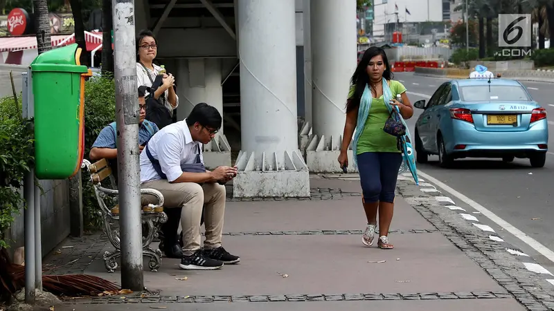 Pemprov DKI Akan Tata Trotoar Sudirman