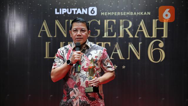 Harita Nickel meraih penghargaan kategori Tanggung Jawab Bisnis: Program UMKM dan Kewirausahaan Terbaik berkat komitmennya dalam pemberdayaan masyarakat di wilayah operasional perusahaan (Dok. Liputan6.com).