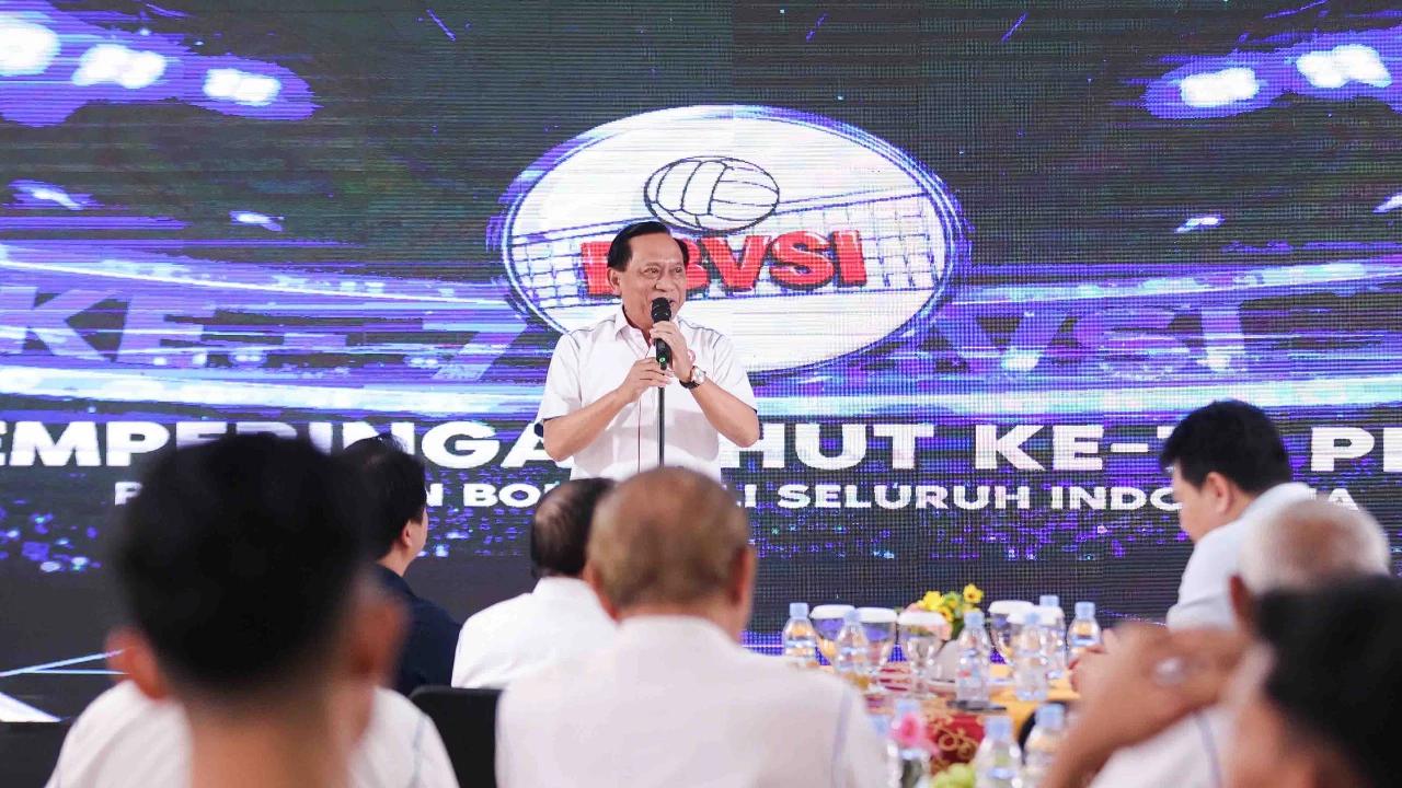 FOTO: PBVSI Mantapkan Langkah Menuju Olimpiade 2032 di HUT ke 71