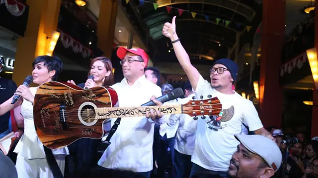 Tampil di Konser Kemanusiaan Peduli Lombok, Elek Yo Band Kumpulkan Rp 2,2 M