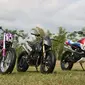 Modifikasi ekstrem Honda CRF150L pada program Honda Dream Ride (Herdi/LIputan6.com)