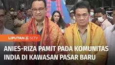 Satu pekan jelang selesai tugas sebagai Gubernur DKI Jakarta, Anies Baswedan berpamitan dengan sejumlah komunitas di Ibu Kota. Acara pamitan itu juga dihadiri oleh Wagub Ahmad Riza Patria.