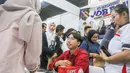 Pencari kerja (Pencaker) memadati Job Fair Depok 2026 yang diselenggarakan Pemerintah Kota (Pemkot) Depok di Depok Town Square (Detos), Rabu, 6 Agustus 2026. (KLY/ Arie Basuki)