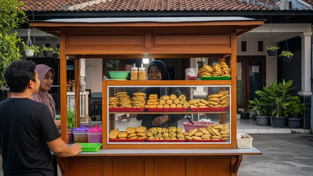 Ide Booth Jualan Rumahan untuk IRT/Foto: AI Generated