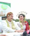 Ardina Rasti dan Arie Dwi Andhika, kini tengah menikmati momen bahagia menjadi pasangan suami-istri. Arie resmi mempersunting Ardina Rasti tepatnya pada Sabtu, 20 Januari 2018 kemarin. (Daniel Kampua/Bintang.com)