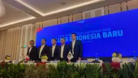 Konferensi pers RUPS Liga Indonesia Baru di St Regis, Jakarta, Rabu (26/8/2026). (Bola.com/Hery Kurniawan)