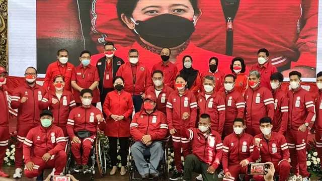 PDIP Saat Beri Penghargaan Bagi atlet Paralimpiade Tokyo 2020